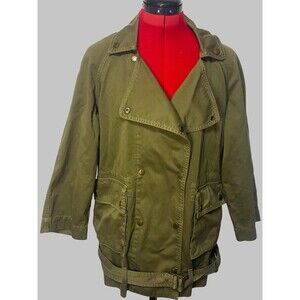 Current Elliott Women's Green Infantry Jacket Size Small